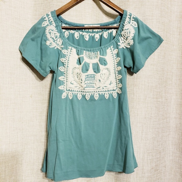 hazel Tops - Hazel Embroidered Top